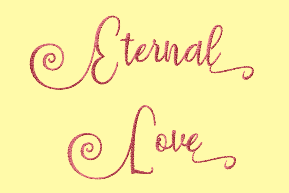 Eternal Love: A Thoughtful Pick for Wedding & Everyday Embroidery