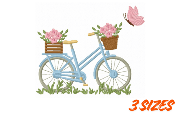 Floral Bicycle Embroidery Design – A Practical Review