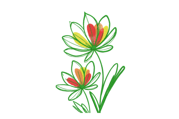 Sketch Flowers – Modern Line Art Embroidery Review