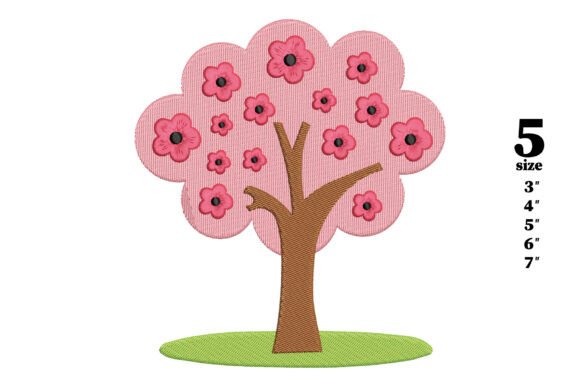 Tree with Flowers: A Business Embroidery Design Review