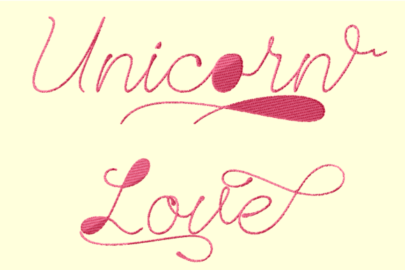 Unicorn Love Embroidery Design Review