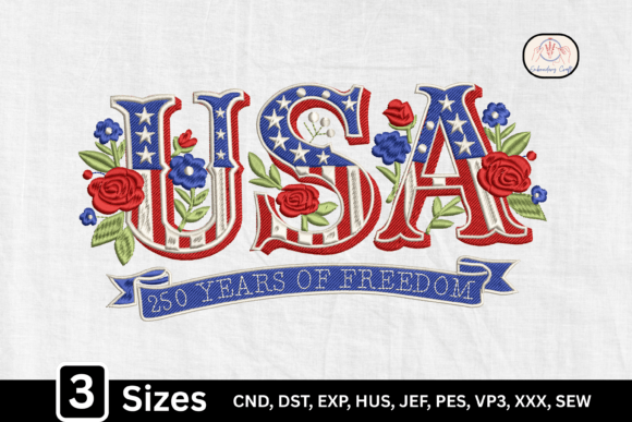 USA 250 Years of Freedom: An Embroidery Designer’s Review