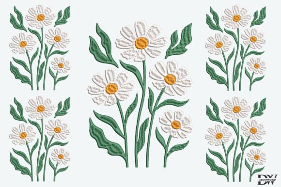 White Flowers Embroidery Design: A Designer's Gift Review